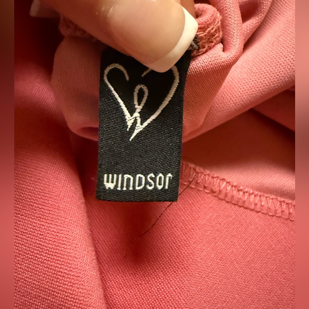 Pink/Salmon color Windsor Dress - Picture 3 of 4